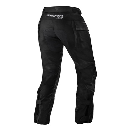 Spodnie tekstylne SHIMA HERO BLACK czarny