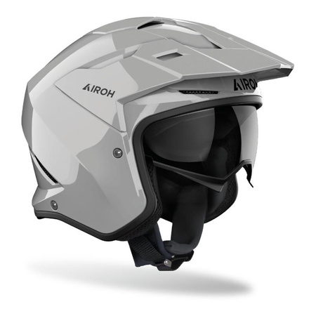 Kask otwarty AIROH KOMBAKT COLOR DARK GREY GLOSS szary