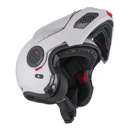 Kask szczękowy NZI MINIMOD PEARL WHITE biały