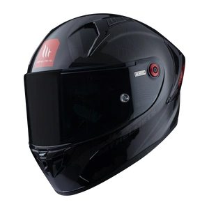 Kask integralny MT KRE+ S SOLID GLOSS CARBON/BLACK czarny