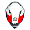 Kask integralny AGV AX9 ATLANTE WHITE/BLUE/RED biały niebieski czerwony