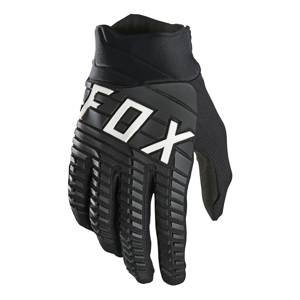 Rękawice cross FOX 360 BLACK czarny biały
