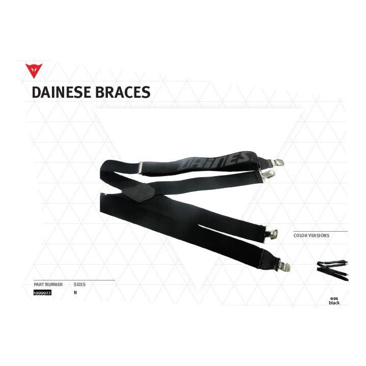 Szelki do spodni DAINESE BRACES czarny RRmoto.pl