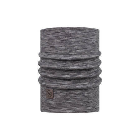 Chusta komin BUFF HEAVYWEIGHT MERINO WOOL MULTI STRIPES FOG GREY