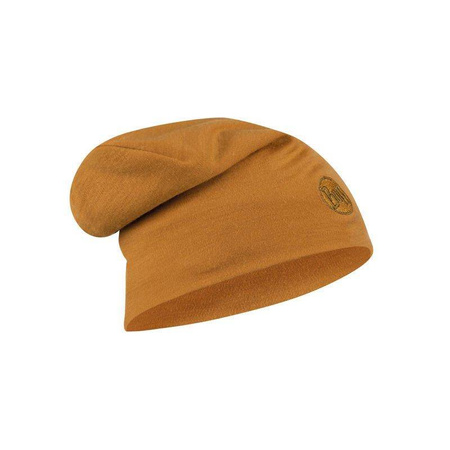 Czapka zimowa BUFF HEAVYWEIGHT MERINO WOOL SOLID CAMEL